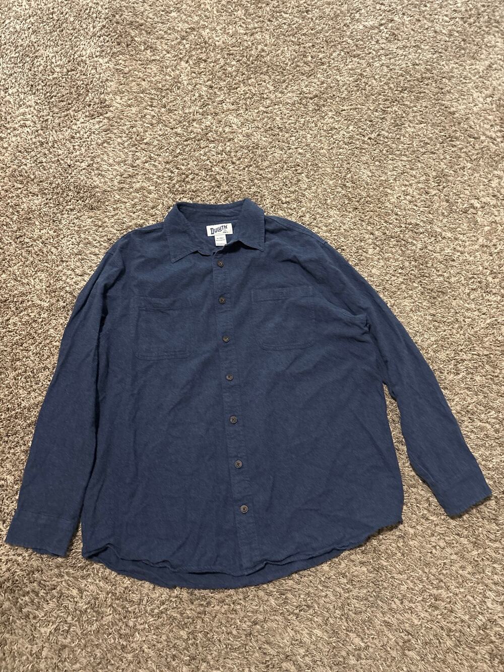 Duluth Trading Co. Button Down Shirt XL Tall